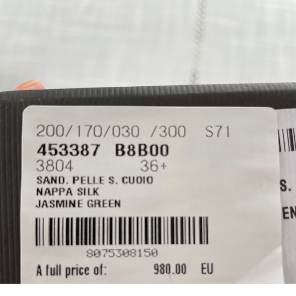 Gucci Silk Green mules - Picture 6 of 7